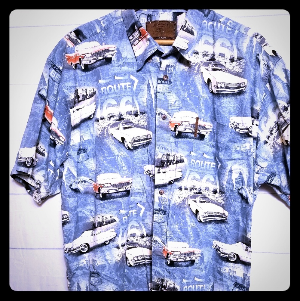 Clearwater Outfitters Men's Shirt Classic Cars